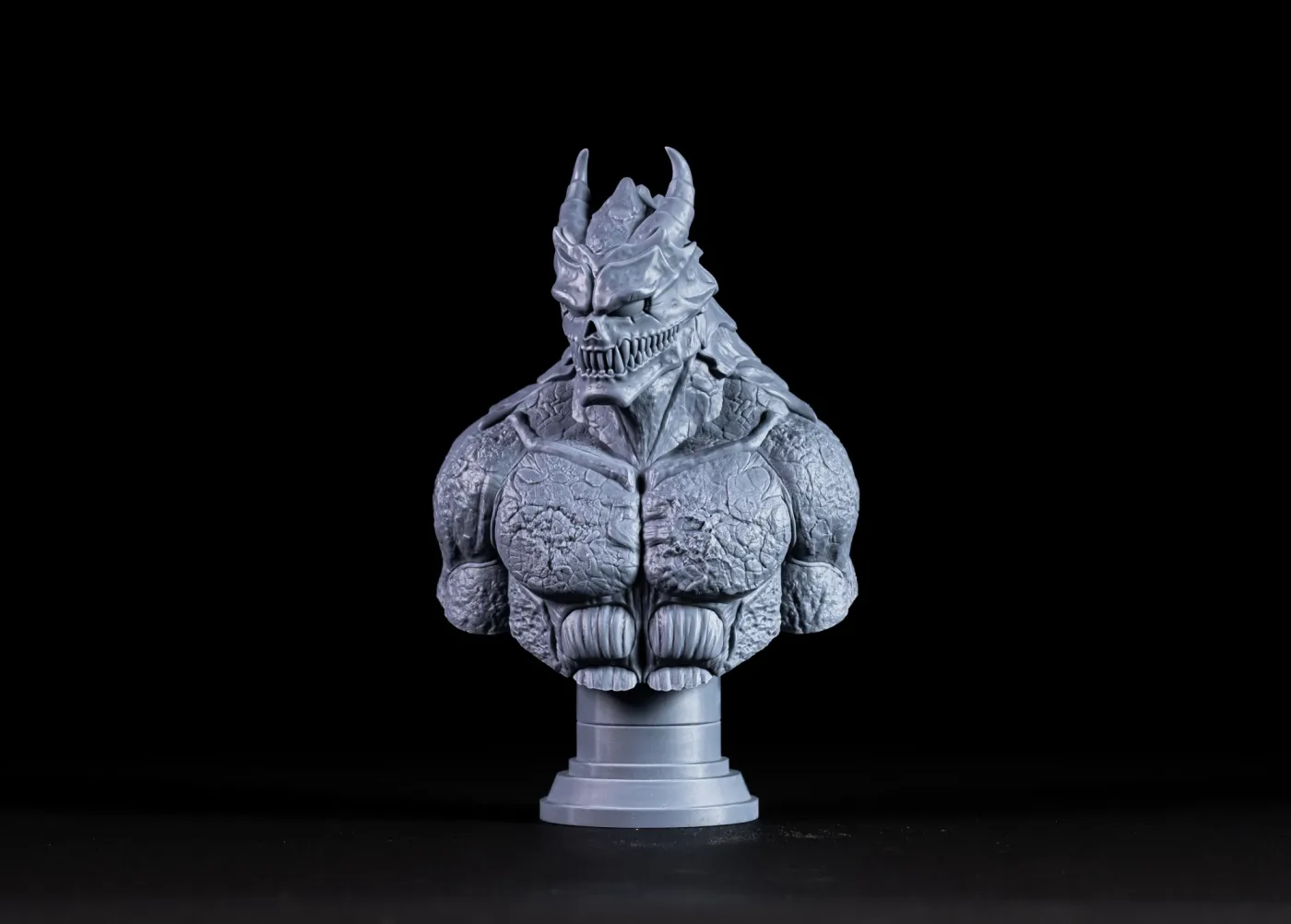 Kaiju 8 bust, printed in resin