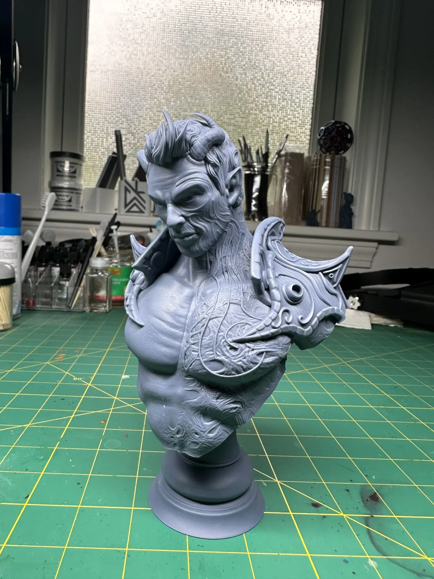 Fallen, the finished test print