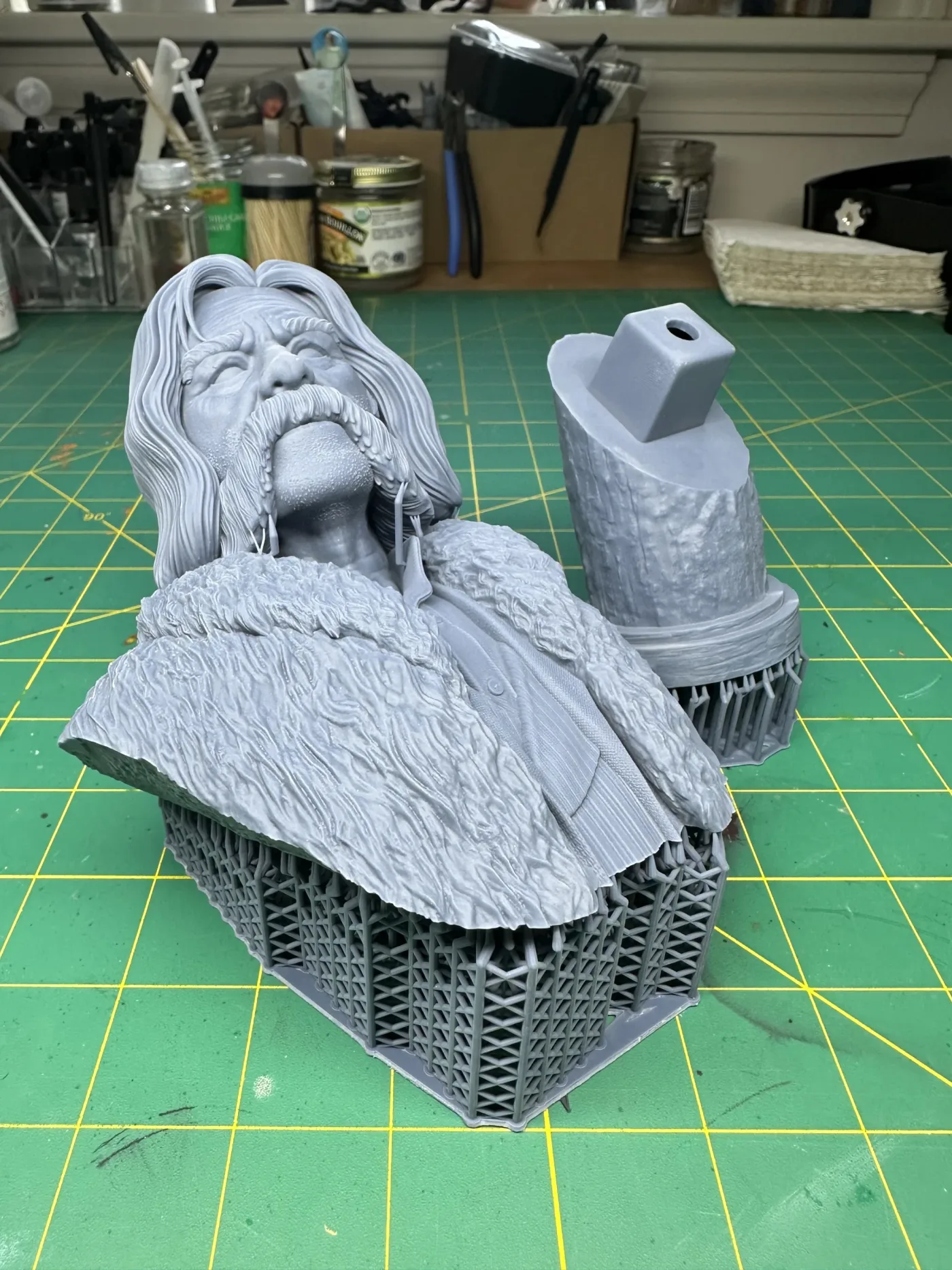 John The Hangman Ruth bust, straight off the plate