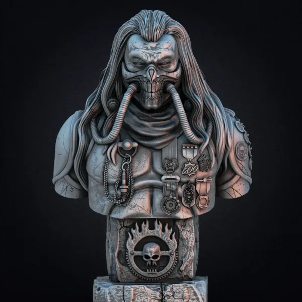 Immortan Joe bust – Mad Max