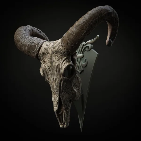 Ritual Goat Skull