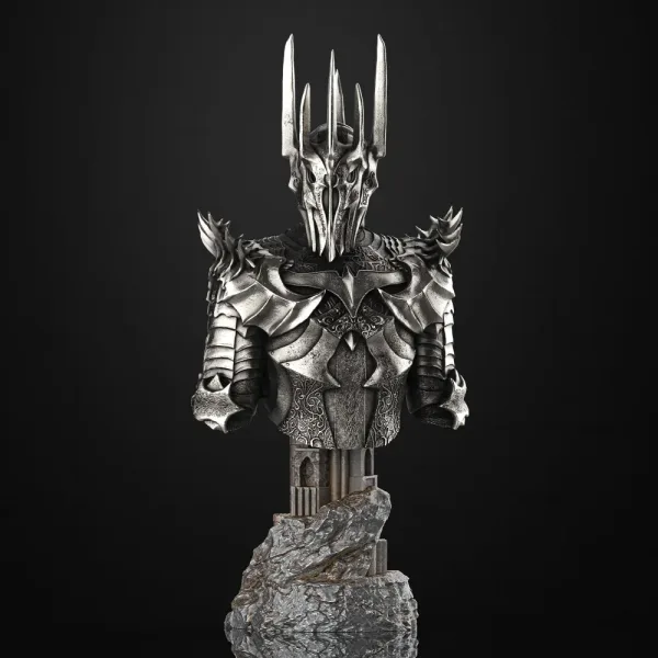 Sauron Bust, 3D printable bust