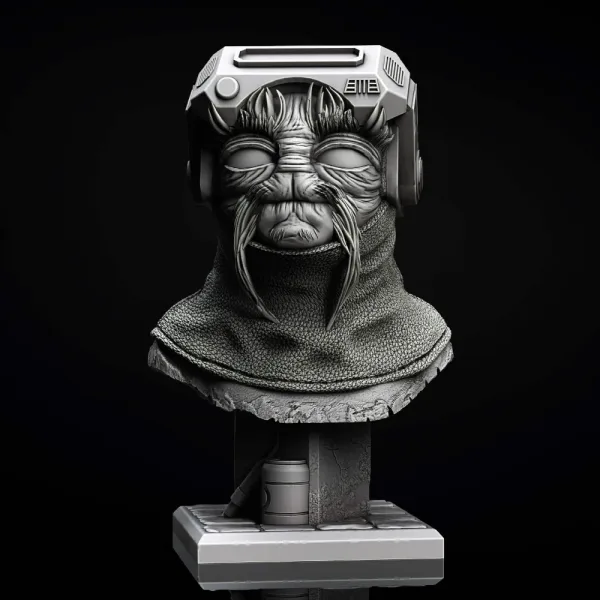 Babu Frik bust