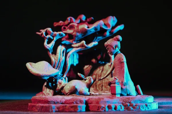 Chinese New Year Diorama