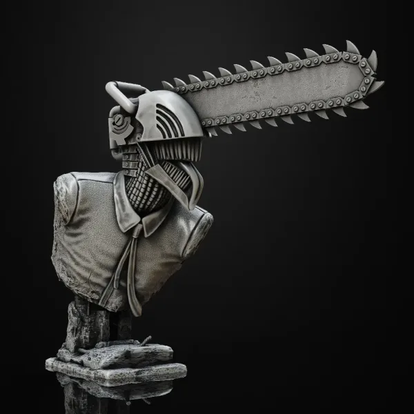 Chainsaw Man bust