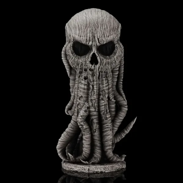 Skull Cthulhu, 3D printable bust