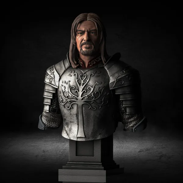 Boromir bust, 3D printable bust