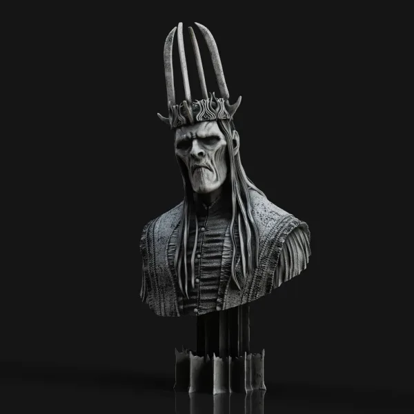 Witch king of Angmar, 3D printable bust