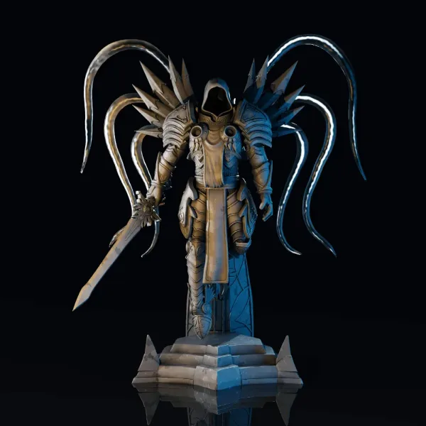 Tyrael Figure – Diablo, 3D printable figure