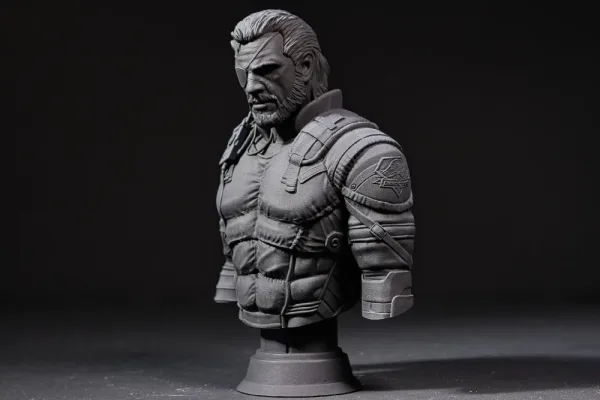 Venom Snake Bust, 3D printable bust