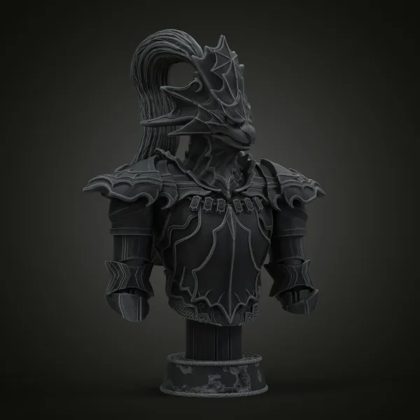 Dragon Slayer Ornstein Bust, 3D printable bust
