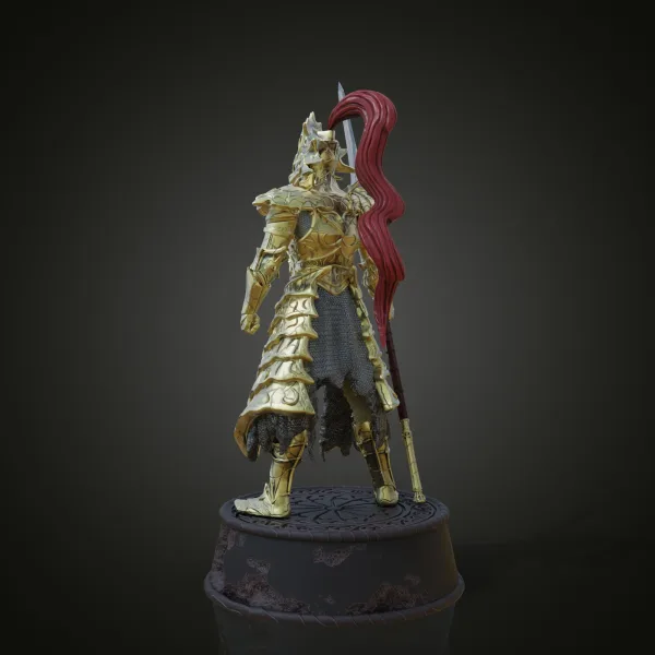 Dragon Slayer Ornstein Figure, 3D printable figure
