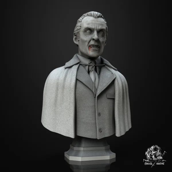 Count Dracula, 3D printable bust