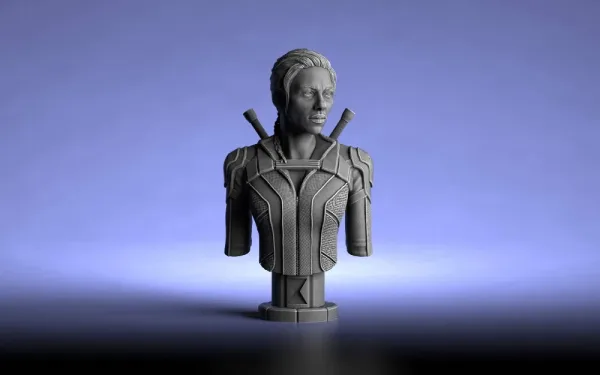 Black Widow Bust
