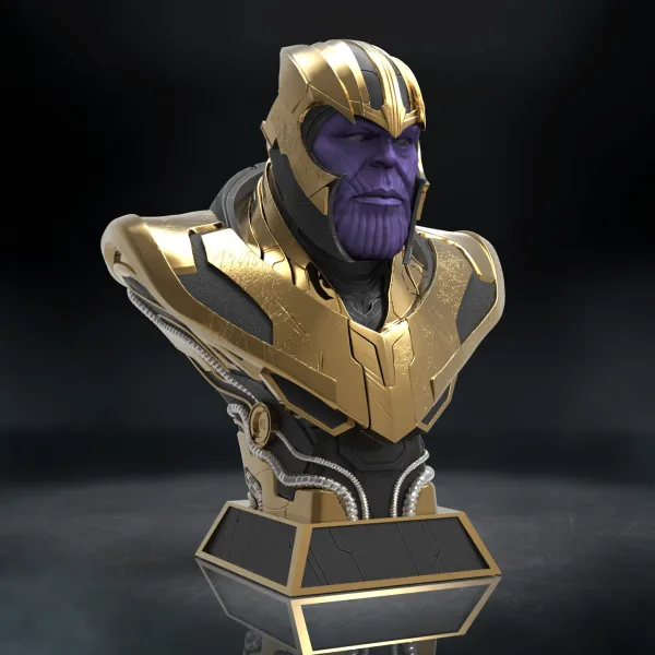Thanos Bust, 3D printable bust