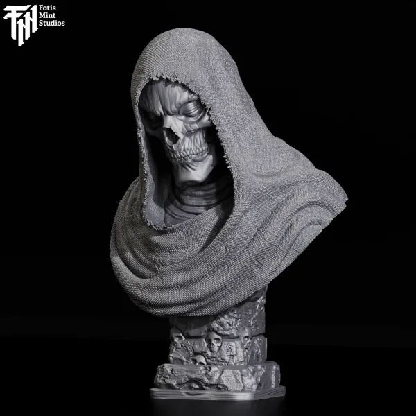 La Muerte, 3D printable bust