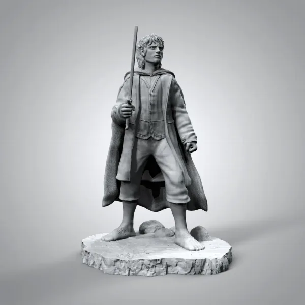 Frodo Baggins Figure – Lord of the Rings, 3D printable figure