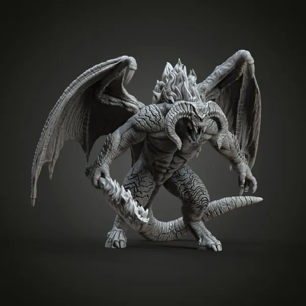 Balrog Figure – Lord of the Rings, 3D printable figure