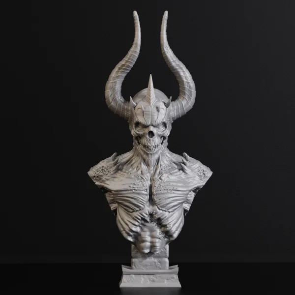 Mephisto bust, 3D printable bust