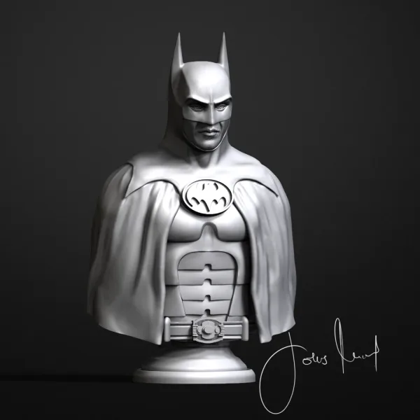 Batman (Tim Burton version), 3D printable bust