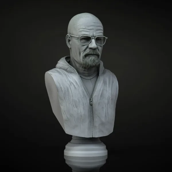 Walter White Bust – Breaking Bad, 3D printable bust