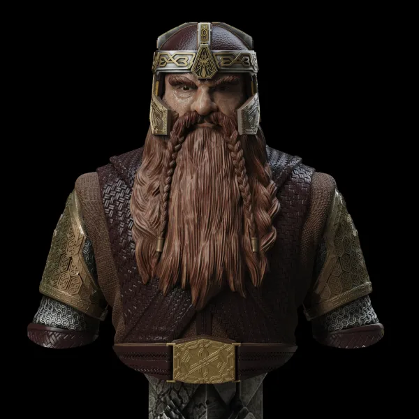 Gimli bust, 3D printable bust