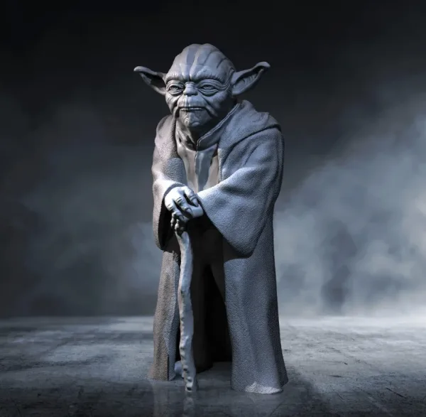 Master Yoda Figure, 3D printable figure