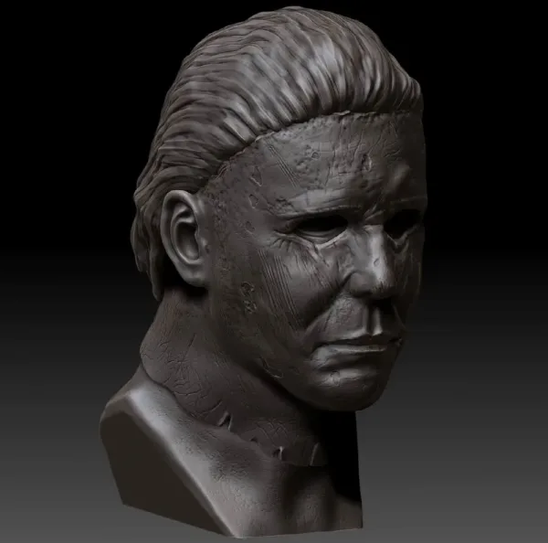Michael Myers, 3D printable bust