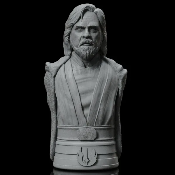Luke Skywalker, 3D printable bust