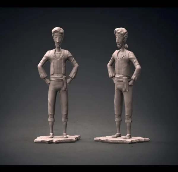 Guybrush Threepwood, 3D printable figure