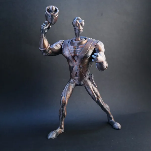 Earthworm Jim, 3D printable figure