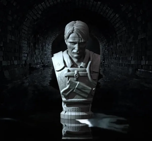 Cliff – Death Stranding, 3D printable bust