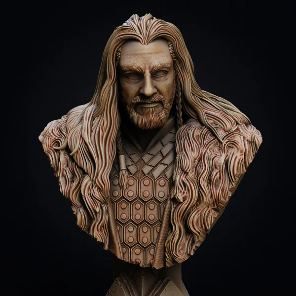 Thorin Oakenshield, 3D printable bust