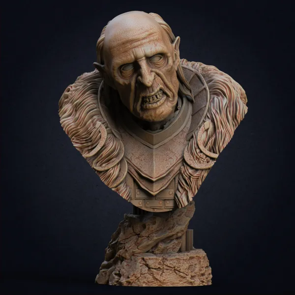 Grisnakh bust, 3D printable bust
