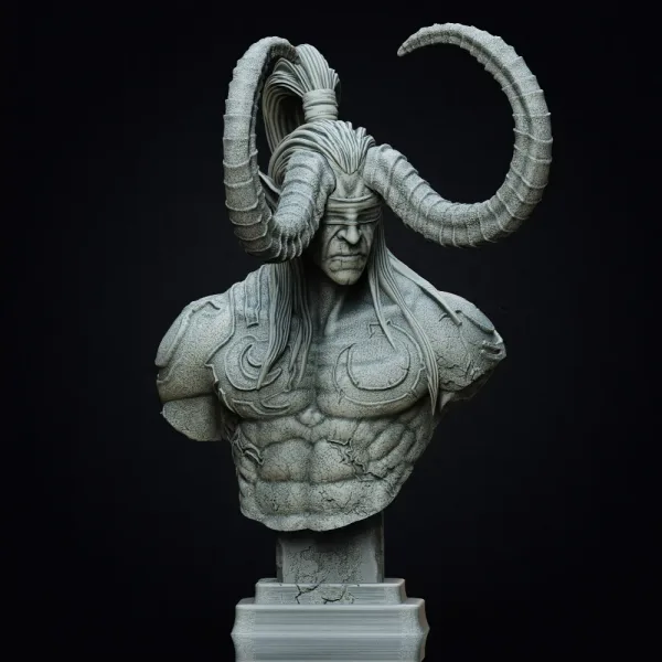 Illidan bust