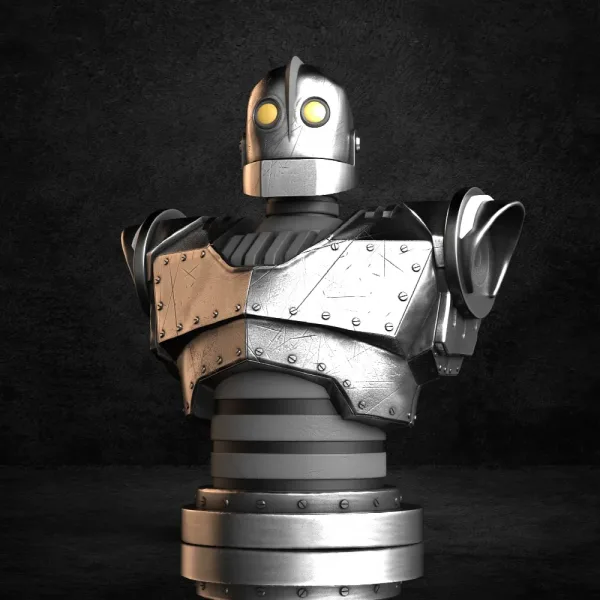 Iron Giant bust