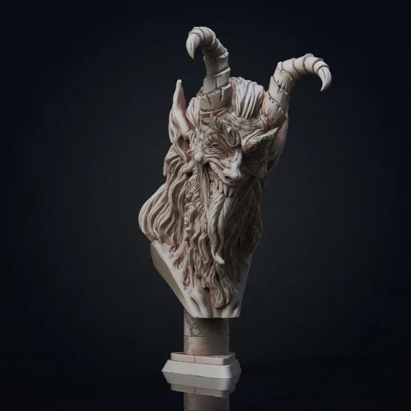 Krampus bust