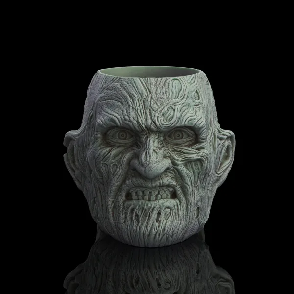 Freddy Krueger bowl, 3D printable bust