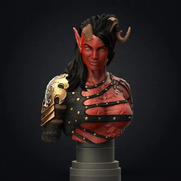 Karlach bust – Baldurs Gate